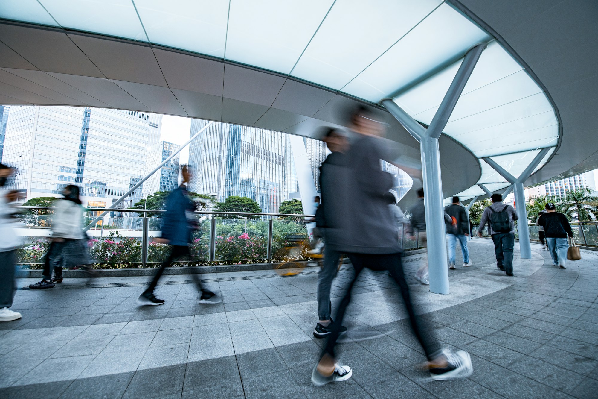 pedestrian overpass