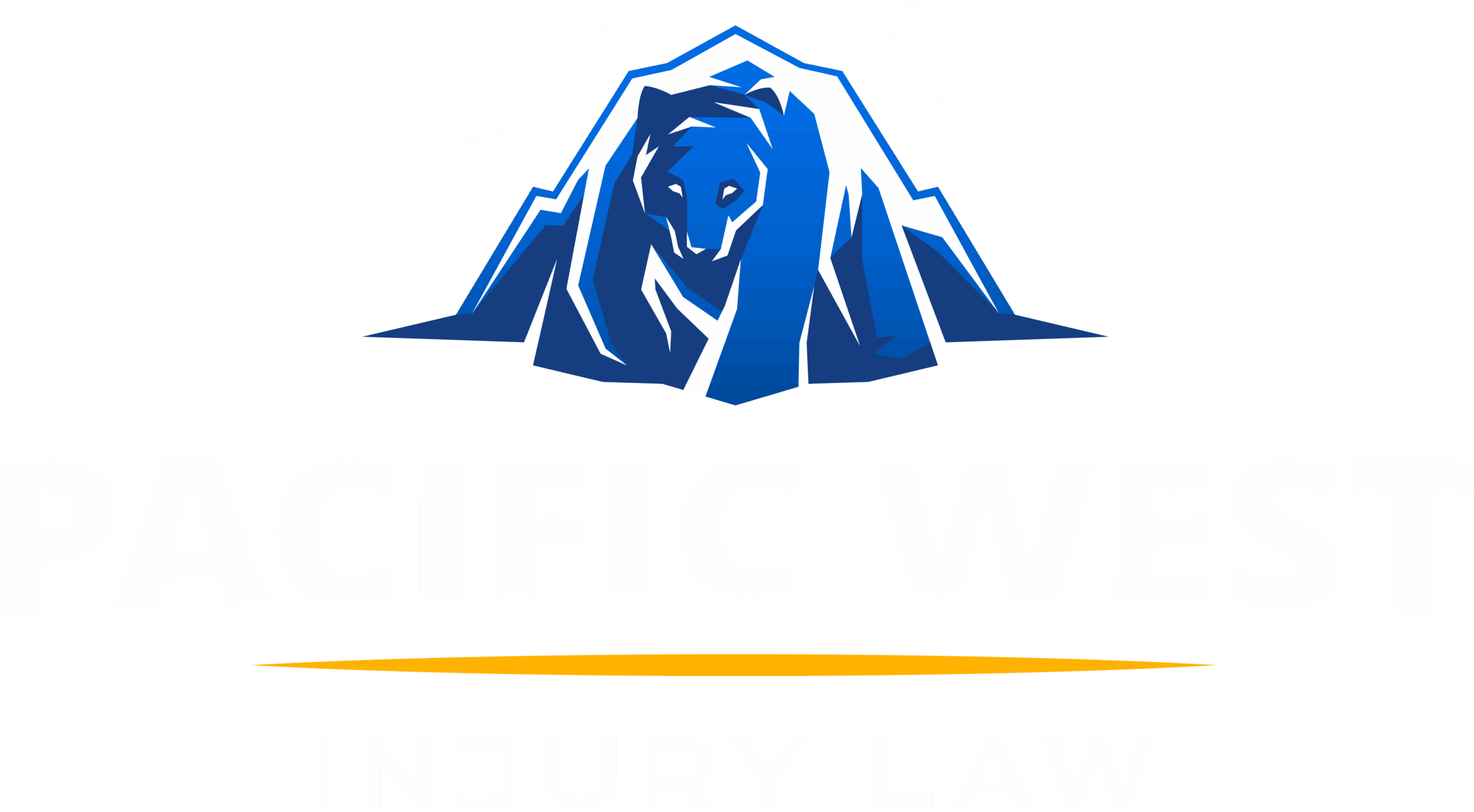 Pacific West Injury Law - White Logo